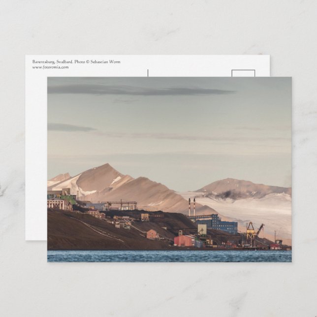 Barentsburg Svalbard Postcard (Front/Back)