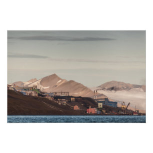 Barentsburg Svalbard Poster