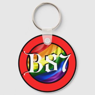 Bareth87 Pride Logo Keychain