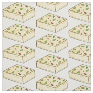 Barfi Burfi Mithai Indian Food Confectionery Sweet Fabric