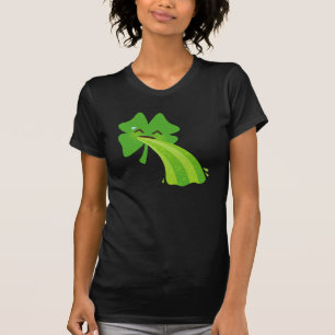 Barfing Shamrock Tee
