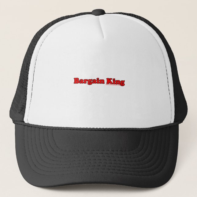 Bargain King Trucker Hat (Front)