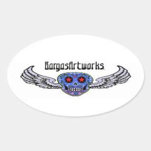 BargasArtworks Logo Sticker