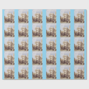 Bargate Gatehouse in Southampton City Wrapping Paper