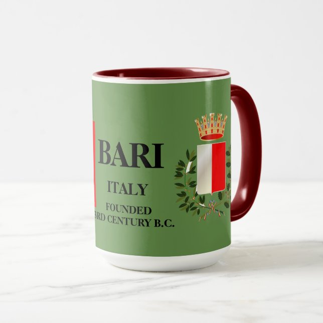 Bari Italie Café Mug (Devant droit)