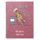 Baril fait sur commande emballant le carnet