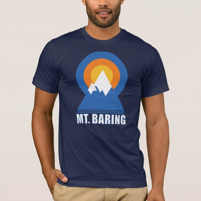 Baring Mountain Sunset T-Shirt (Front)