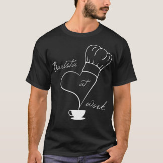 Barista at work preparing coffee 2 T-Shirt