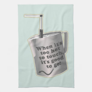  Barista cafe milk warming jug Kitchen Towel