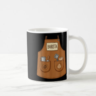 Barista Funny Cute Apron Coffee Espresso Costume Mug