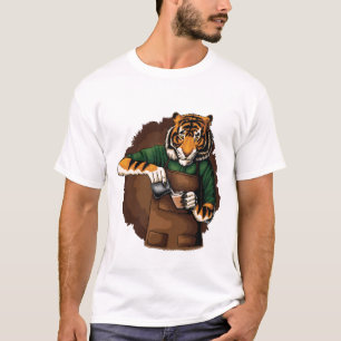 Barista Rakshasa Artistics Print On Demand T-Shirt