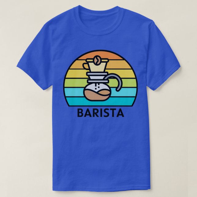 Barista Retro Design 1 T-Shirt (Design Front)