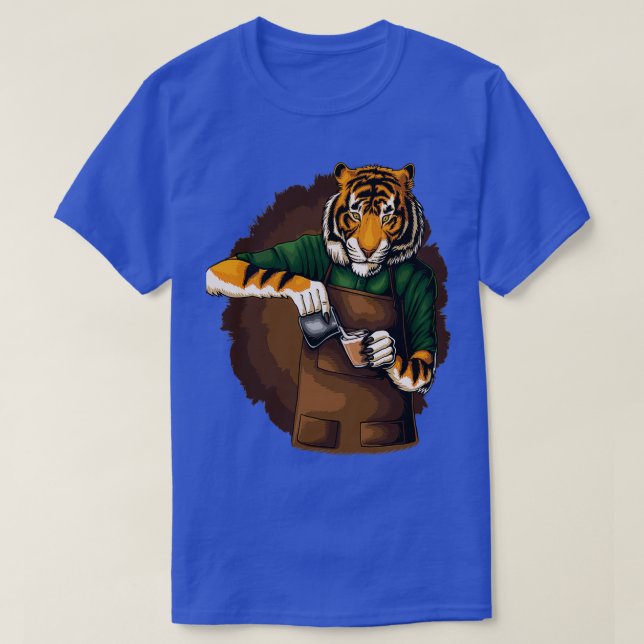 Barista Shirt Funny Gift Idea Shirt Coffee Addict  (Design Front)