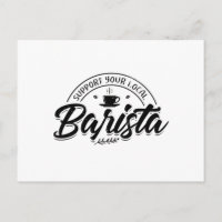 Baristas | Coffee Barista Cafe Screen Holder Gift
