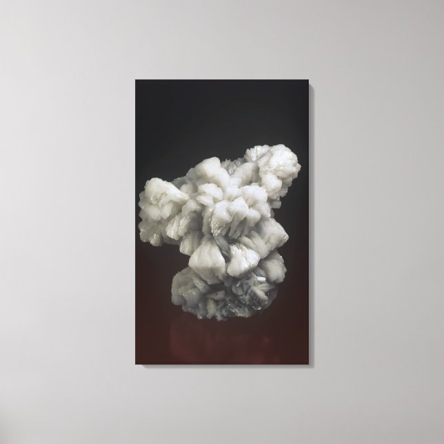 Barite Crystal Canvas Print (Front)