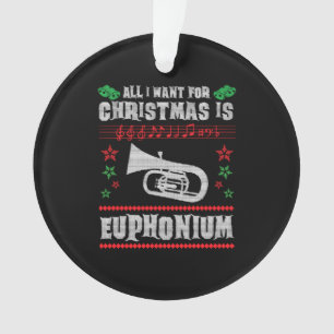 Baritone Euphonium laide style pull de Noël
