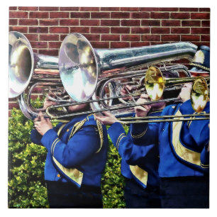 Baritone Horns and Trombones Tile