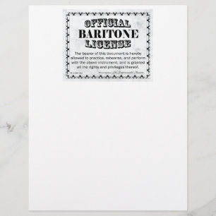 Baritone License