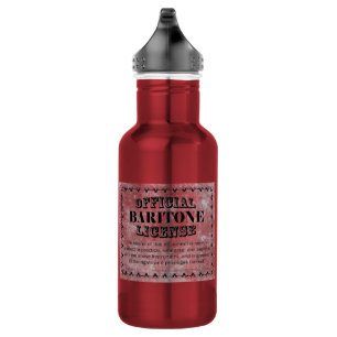 Baritone License 532 Ml Water Bottle