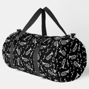 Baritone Music Notes Treble Clef Print Cut Sew Bag