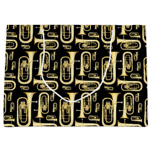 Baritone Musician Band Teacher Large Gift Bag