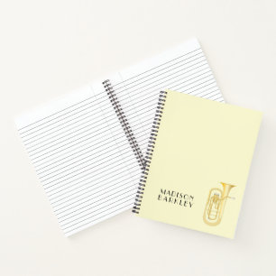 Baritone Musician Band Teacher Notebook