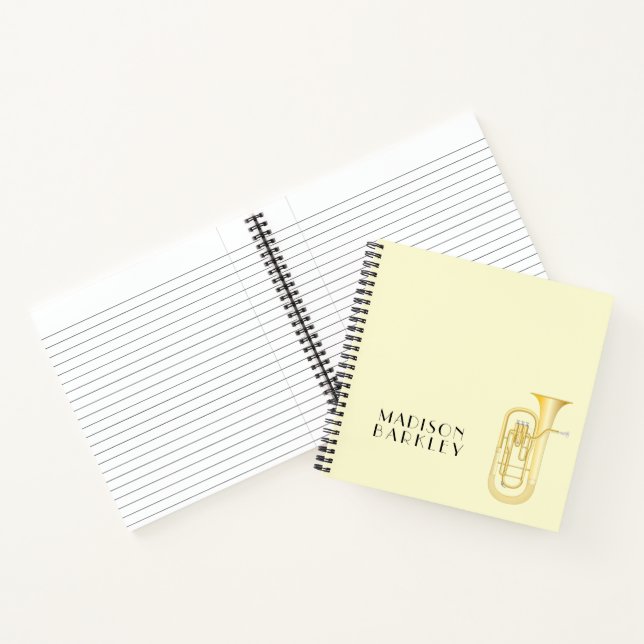 Baritone Musicien Groupe Carnet enseignant (Intérieur)