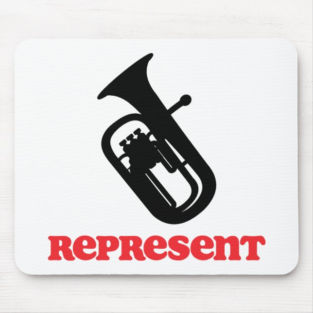 Baritone Represent Mouse Pad (Front)