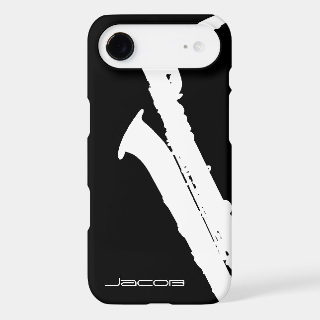 Baritone Saxophon Case-Mate iPhone Case (Back)