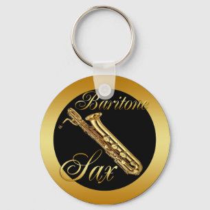 BARITONE SAXOPHONE KEYCHAIN
