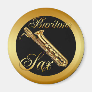 BARITONE SAXOPHONE MAGNET
