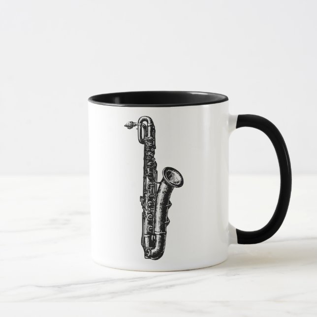 Baritone Saxophone Mug (Right)