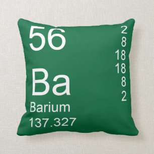 Barium Throw Pillow