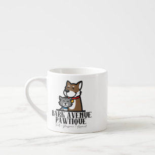 BARK AVENUE PAWTIQUE - logo 1 Espresso Cup