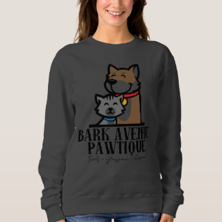BARK AVENUE PAWTIQUE - logo 3 Sweatshirt
