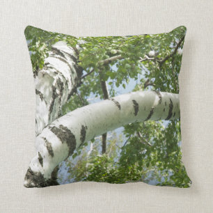 BARK BIRCH THROW PILLOW