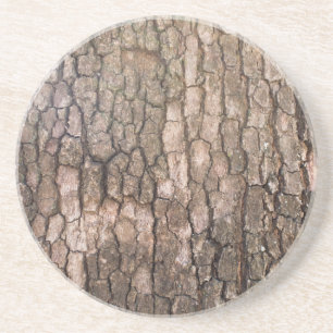 Bark of plane tree coaster