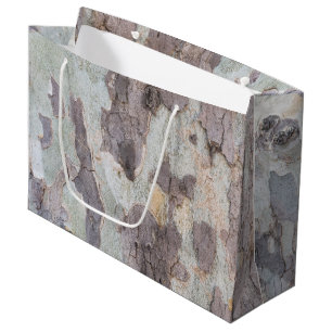 Bark of plane tree large gift bag