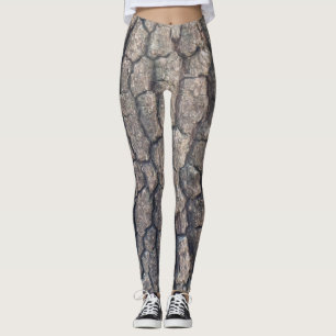 Bark of plane tree leggings