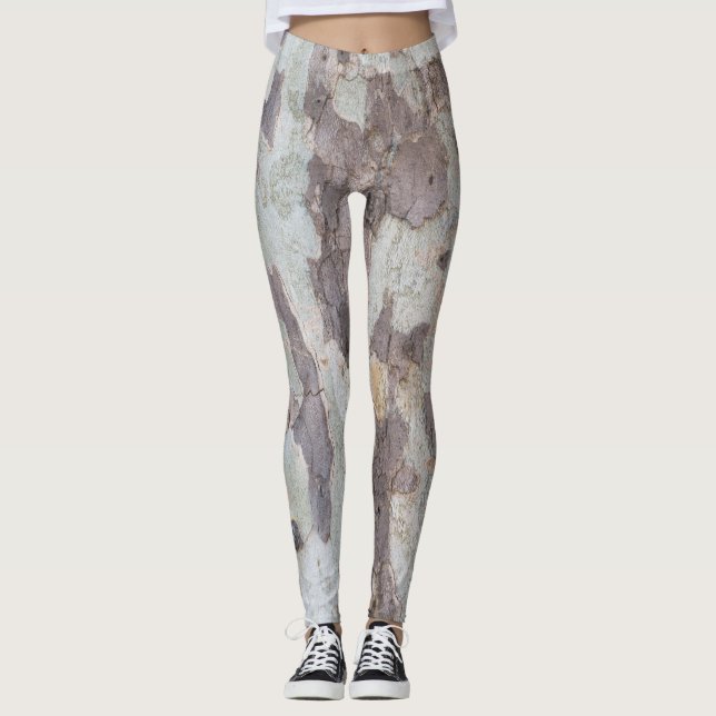 Bark of plane tree leggings (Front)