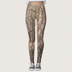 Bark of plane tree leggings