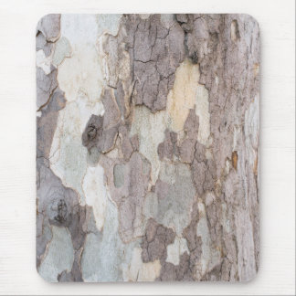 Bark of plane tree mouse pad