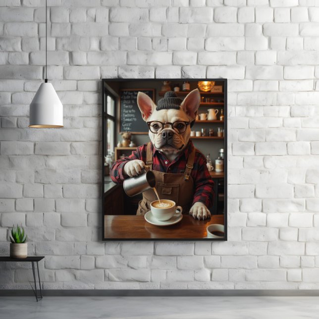 Bark Roast Boss: Flannel and Foam Poster (Creator Uploaded)
