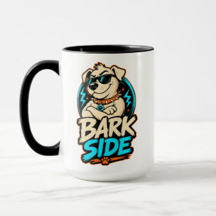 Bark Side Dog PNG, Funny Dog Sublimation Design, C Mug