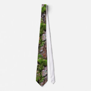Bark tree tie