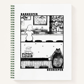 Barkeeper and Beekeeper Notebook