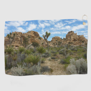 Barker Dam Loop Trail at Joshua Tree National Park Golf Towel
