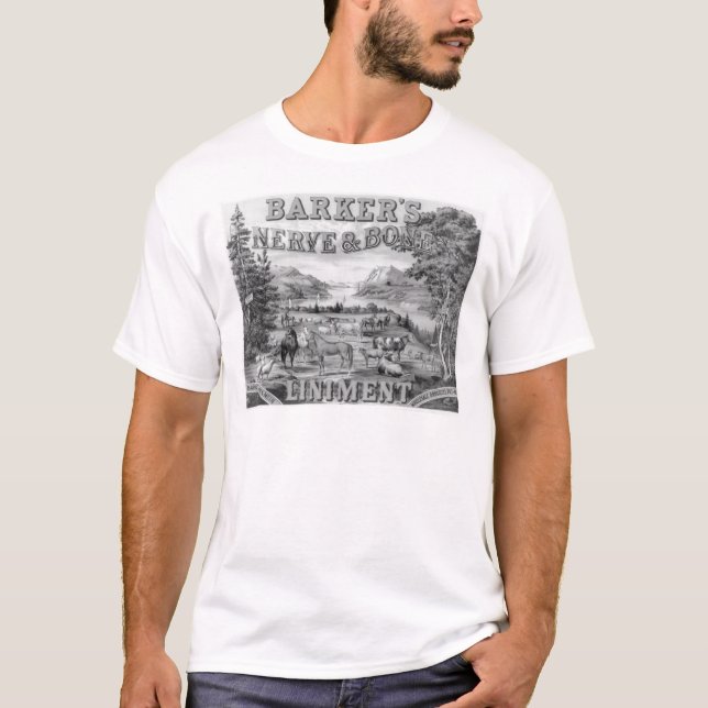 Barker's Liniment 1883 T-Shirt (Front)