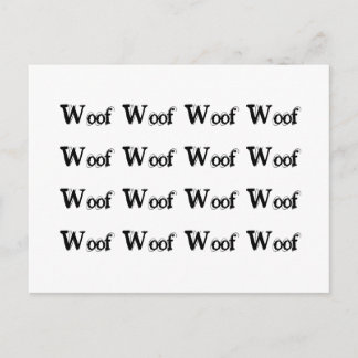 Barking Dog Neighbour Complaint Postcard