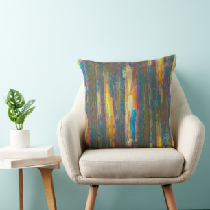 Barking Mad Throw Pillow